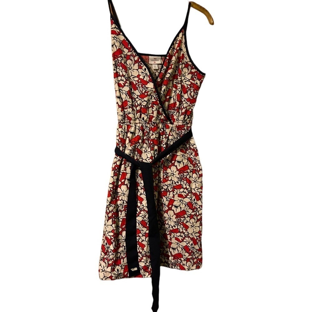 Vineyard Vines for Target Floral Print Faux Wrap Dress Size XS extra small